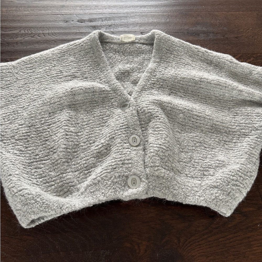 American Vintage Light Gray Cardigan